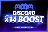 ⭐[DISCORD] 1 AYLIK 14X BOOST