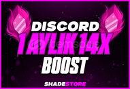 ✨Discord 1 Aylık 14x Boost ✨