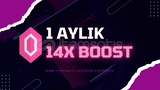 Discord 1 Aylık 14x Boost ⭐️