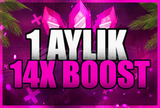 ⭐[DISCORD] 1 AYLIK 14X BOOST