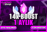 ⭐️Discord 1 Aylık 14x Boost ⭐️