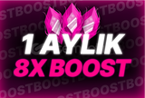 ⭐️DİSCORD 1 AYLIK 8X BOOST⭐