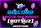 Discord 1 Aylık 14x Boost [BOTSUZ] K&S