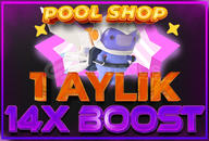 DİSCORD 1 AYLIK 14X BOOST HIZLI