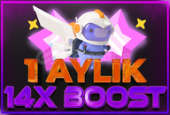 DİSCORD 1 AYLIK 14X BOOST HIZLI