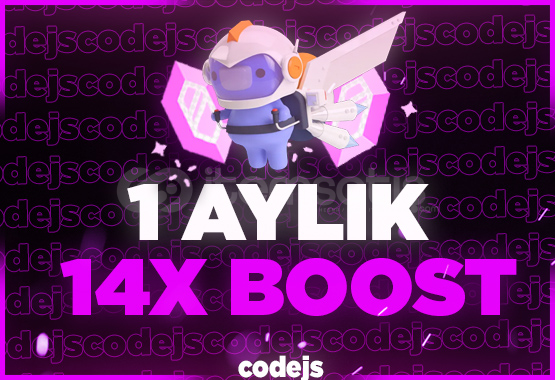 ⭐️ DİSCORD 1 AYLIK 14X BOOST - HIZLI ⭐️ ⭐️ DİSCORD 1 AYLIK 14X BOOST - HIZLI ⭐️