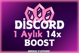 ⭐ BOTSUZ! ⭐ 1 Aylık 14x Boost! Hızlı teslimat ⭐