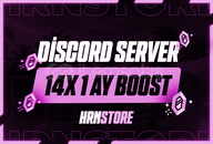 ⭐HIZLI + BOTSUZ⭐DİSCORD 1 AYLIK 14X BOOST  ⭐HIZLI + BOTSUZ⭐DİSCORD 1 AYLIK 14X BOOST