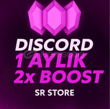 ⭐ Discord 1 Aylık 2x Boost | Hızlı Teslimat