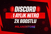 ⭐ Discord 1 Aylık 2X Boost Nitro + Garanti ⭐