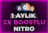 Discord 1 Aylık 2x Boost Promosyon Nitro Kodu