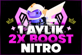 ⭐ DİSCORD NİTRO 1 AYLIK 2X BOOST