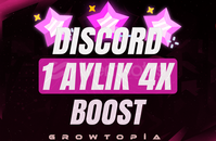 ⭐️ [STOK VAR BOTSUZ] 1 AYLIK 4X BOOST GARANTİLİ