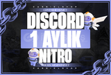 ⭐ DISCORD 1 AYLIK NITRO + 2X BOOST ⭐