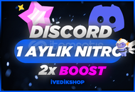  1 AYLIK NİTRO 2X BOOST + OTO TESLİMAT