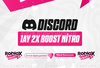 Discord 1 Aylık Nitro 2x Boost | Oto Teslimat