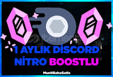 ⭐Discord 1 Aylık Nitro+Boost⭐