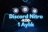 ⭐Discord 1 Aylık Nitro Promo Kod⭐ ⭐Discord 1 Aylık Nitro Promo Kod⭐