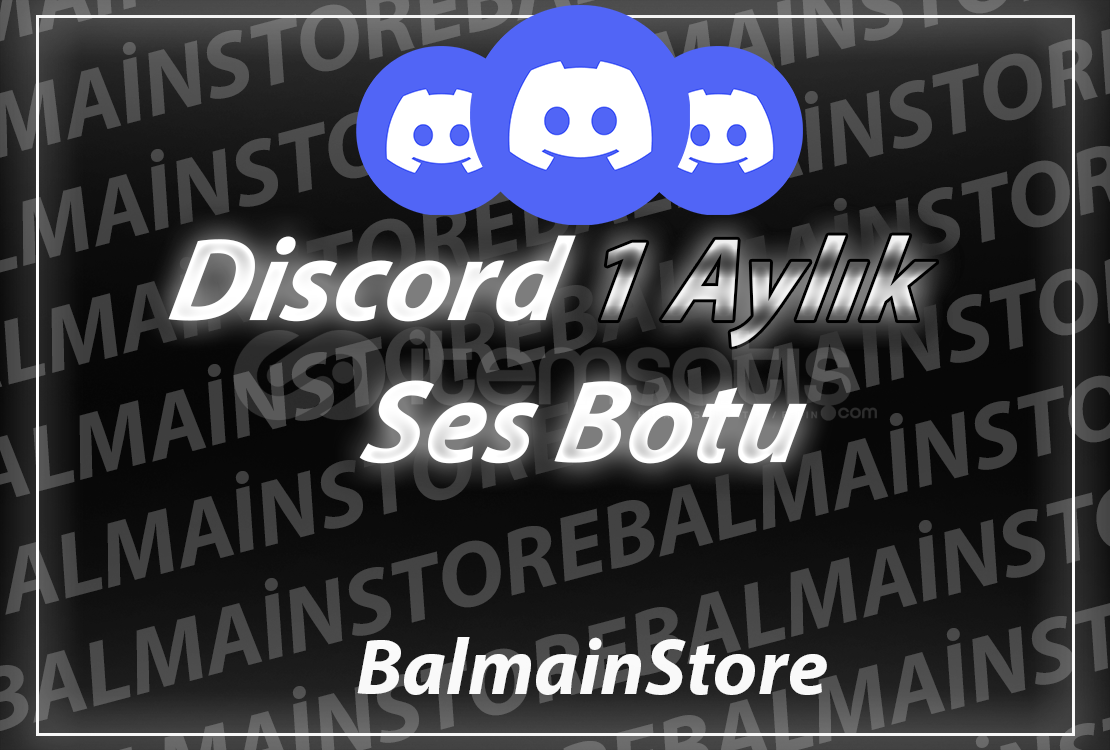 ⚡Discord 1 Aylık Ses Botu ⚡ ⚡Discord 1 Aylık Ses Botu ⚡