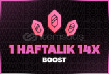 ⭐️ Discord 1 HAFTALIK 14x Boost | ANINDA 