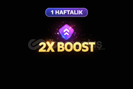 Discord 1 Haftalık 2X Boost