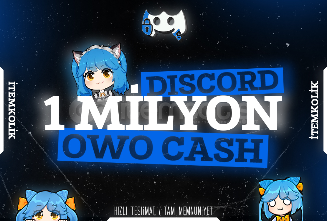 ⭐️Discord 1 Milyon OwO Cash ( BAN RİSKSİZ ) ⭐️ ⭐️Discord 1 Milyon OwO Cash ( BAN RİSKSİZ ) ⭐️