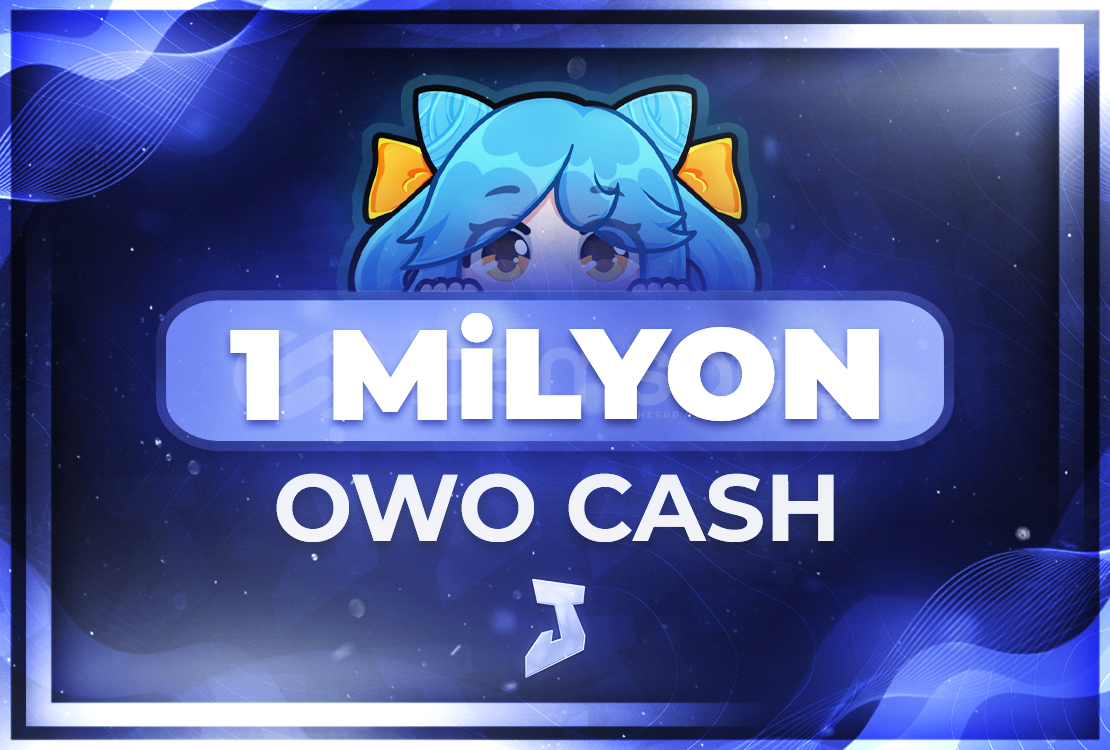Discord 1 Milyon OwO Cash - Manuel Teslim Discord 1 Milyon OwO Cash - Manuel Teslim