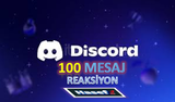 DİSCORD 100 MESAJ REAKSİYON EMOJİ