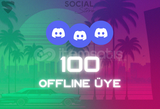 Discord 100 Offline Üye