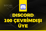 Discord 100 Offline Üye - Anlık Teslim