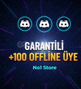 ⭐Discord 100 Offline Üye [KALİTELİ]⭐