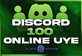 Discord - 100 ONLİNE Üye [GARANTİLİ]