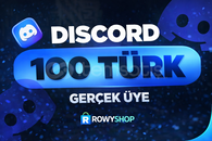 Discord Gerçek 100 Türk Üye