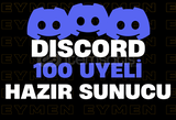 ⭐ Discord 100 Üyeli Hazır Sunucu ⭐