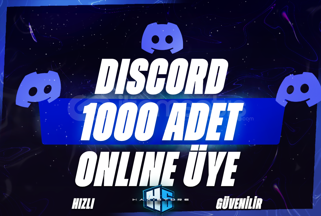 ⭐Discord 1000 7/24 Aktif Üye / Garantili⭐ ⭐Discord 1000 7/24 Aktif Üye / Garantili⭐