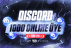 ⚡ | Discord 1000 Adet %100 Türk Online Üye