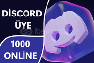Discord 1000 Adet Online Üye