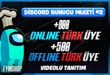 Discord ⭐1.300⭐Online - Offline Türk Üye