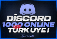 ⭐DİSCORD⭐ +1000 AKTİF TÜRK ÜYE⭐ + RESİMLİ