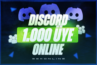 ⭐ DİSCORD 1000 7/24 AKTİF TÜRK ÜYE ⭐