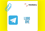TELEGRAM 1000 ÜYE | GÜVENİLİR | #MEDİAKRY
