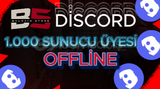 ⭐ Discord 1000 {KARIŞIK} 7/24 Offline Üye