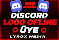 DİSCORD 1000 OFFLİNE ÜYE!