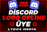 DİSCORD 1000 OFFLİNE ÜYE!