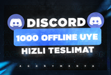 Discord + 1000 Offline Üye