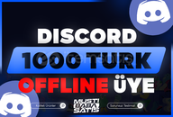 ⭐Discord 1000 Offline Üye + Garanti