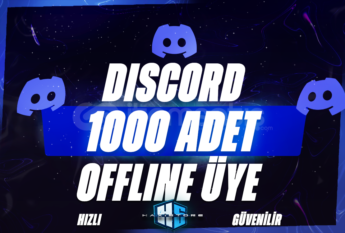 ⭐Discord 1000 Offline Üye + Garantili⭐ ⭐Discord 1000 Offline Üye + Garantili⭐