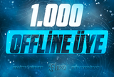 ⭐Discord 1000 Offline Üye (Hızlı Teslimat)⭐