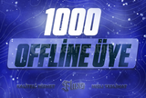 ⭐Discord 1000 Offline Üye (Hızlı Teslimat)⭐