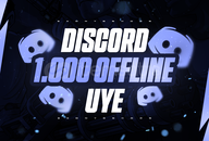 Discord 1000 Türk offline Üye | Oto Teslimat